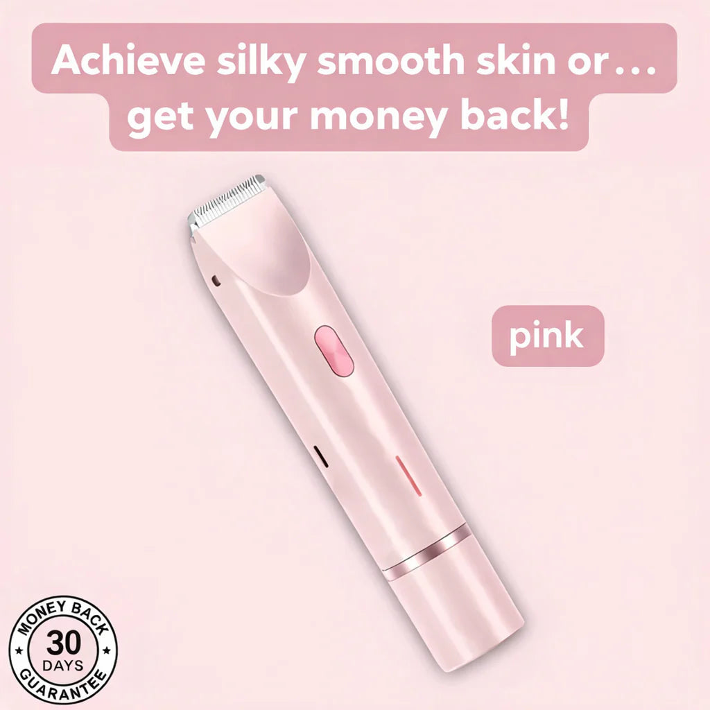Seidenglanz™ | 2-In-1 Women'S Razor for Smooth and Well-Groomed Skin